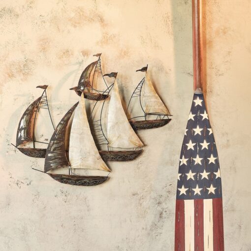 Eangee Sailboats Group Of Five