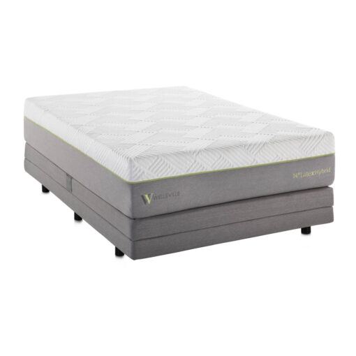 Wellsville 14 Inch Latex Hybrid Mattress - Image 7