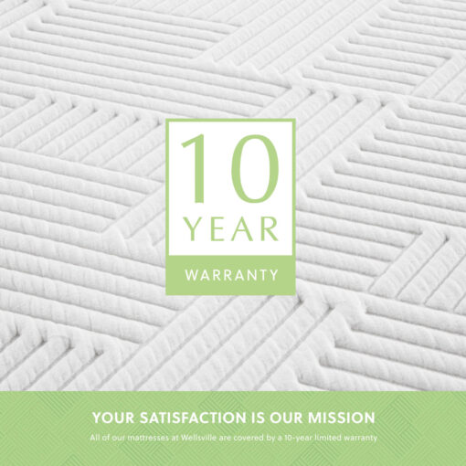 Wellsville 14 Inch Latex Hybrid Mattress - Image 6
