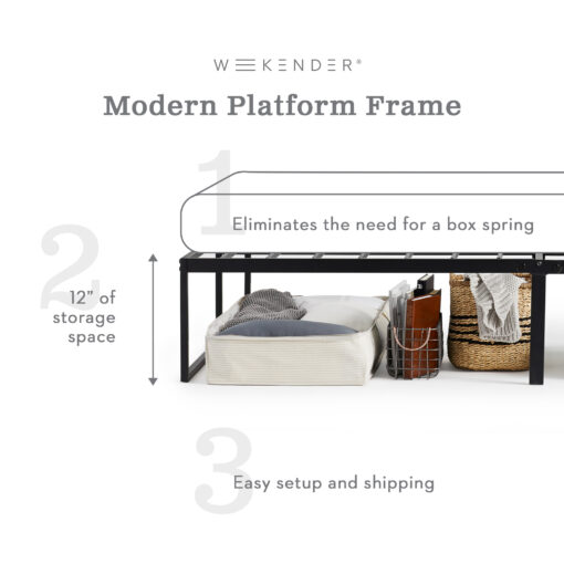 Modern Platform Bed Frame
