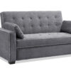Serta® Augustine Queen Size Sleeper Dark Gray