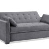 Serta® Augustine Queen Size Sleeper Dark Gray - Image 4