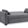 Serta® Augustine Queen Size Sleeper Dark Gray - Image 3