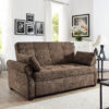Serta® Hampton Queen Dream Lift Convertible Sofa - Brown