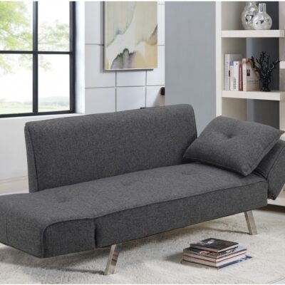 Serta Augustine Full Size Convertible Sofa By Lifestyle Solutions Right Futons Waterbeds